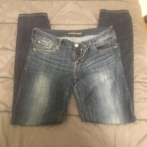 Express Skinny Jeans low rise size 6R